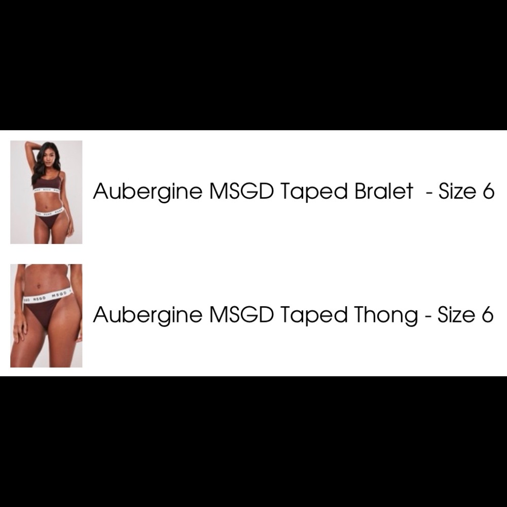 Aubergine MSGD Set.